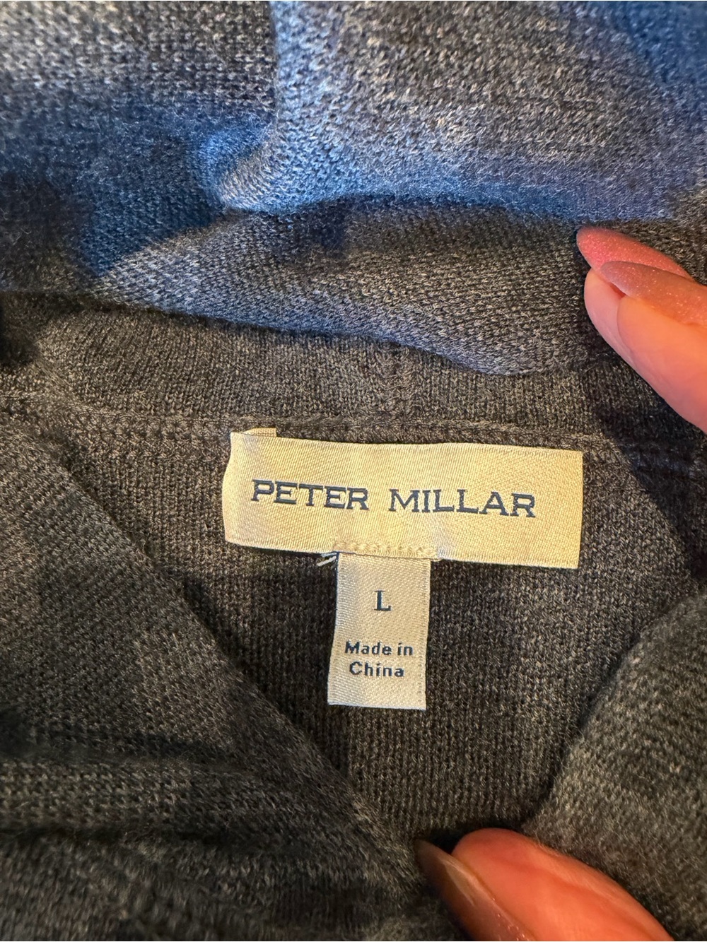 Peter Millar Crown Crafted Light Gray Button-Front Shirt Jacket 100% Cashmere - Picture 2 of 4